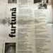 Pagina de poezie a României literare, dedicată Angelei Furtună, la 25 de ani de la debutul în această revistă