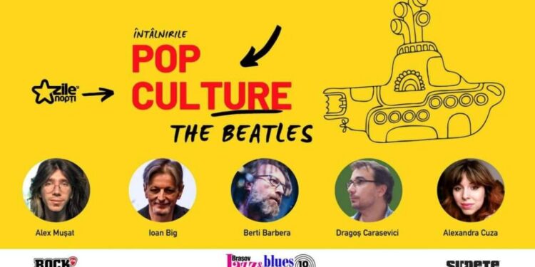 Alexandra Cuza, redactor la Radio Top, invitată să vorbească despre The Beatles, la ”Întîlnirile Pop Culture” de la Brașov Jazz & Blues Festival