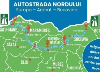 Certificat de urbanism pentru Autostrada Nordului, semnat. Este vorba de tronsonul de la limita județului Bistrița cu Suceava, pînă la Vatra Dornei