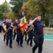 Ziua Imnului, în centrul Sucevei, cu militari activi și în rezervă, veterani, preoți, fanfară și oficiali (Foto)