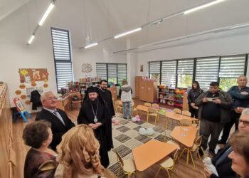 Grădinița cu 60 de locuri de pe Constantin Dobrogeanu Gherea, redeschisă și sfințită de PS Damaschin (Foto)