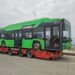 Încă un autobuz electric de la firma poloneză ”Solaris” a ajuns la Suceava. Pînă la finalul anului vor fi ajuns toate cele 15. Două dintre autobuze vor fi scoase pe traseu în perioada următoare