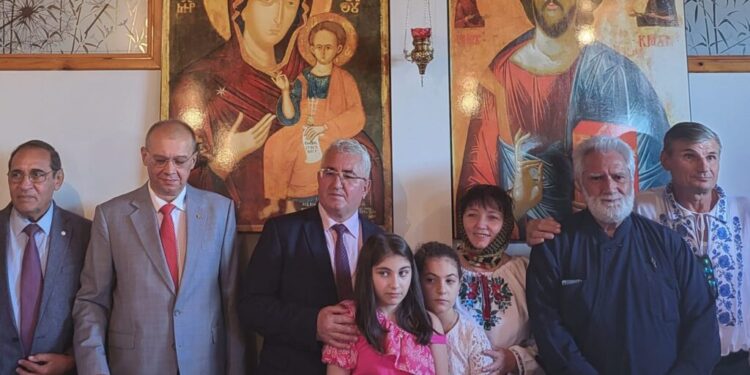 Primarul Sucevei, Ion Lungu, în Cipru, la Tamasos: I-am felicitat pe conaționalii noștri că au păstrat credința strămoșească și că și-au construit o biserică românească