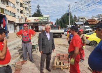 Lucrările de refacere a treptelor de la Bebelușul, aproape de finalizare