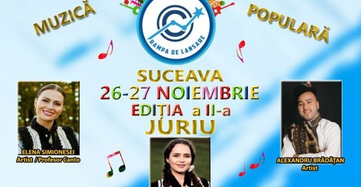 130 de concurenți din regiunea Moldova și Republica Moldova, la Suceava, la un concurs de interpretare muzicală rezervat copiilor și tinerilor