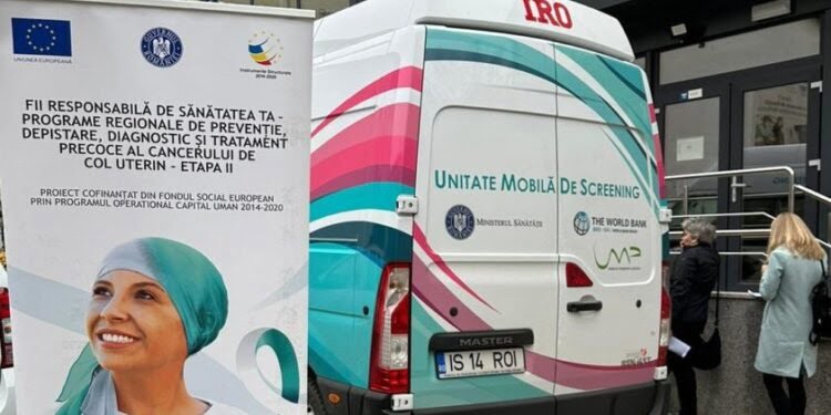 La USV, probe prelevate de la 100 de persoane de sex feminin, pentru depistarea precoce a cancerului de col uterin