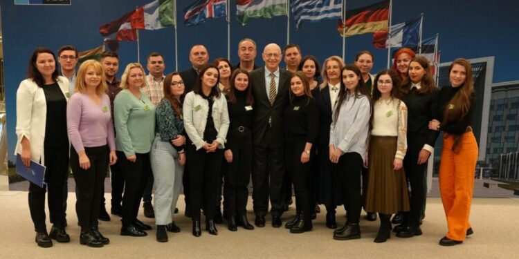 Studenți de la Drept, în excursie cu caracter pedagogic la Bruxelles