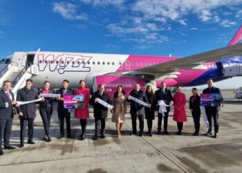 Wizz Air și-a deschis bază la Suceava, pentru care a făcut 100 de angajări. Vor fi curse noi, cu destinația Paris, Bruxelles, Veneția, Larnaca, Eindhoven și Tel Aviv