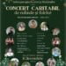 Pe 8 decembrie, concert caritabil de colinde și folclor la Casa de Cultură organizat de Arhiepiscopia Sucevei și Rădăuților
