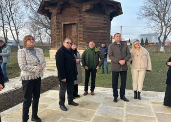 Ministrul Cseke, vizită la Mănăstirea Pătrăuți, monument UNESCO renovat cu fonduri guvernamentale