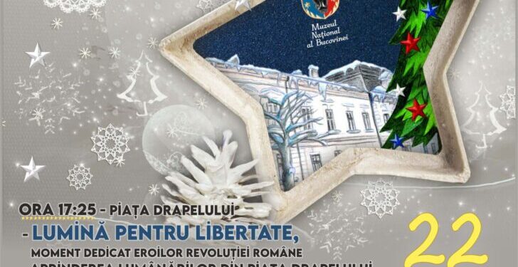 Noaptea cea mai lungă, cu vizitarea gratuită a muzeelor, aprinderea de lumînări în memoria eroilor Revoluției și un medalion dedicat lui Emil Havriliuc
