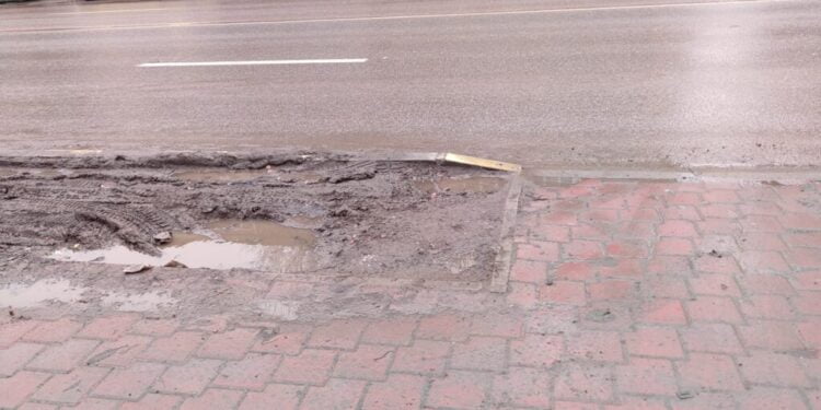 Viceprimarul Harșovschi despre mizeria de pe trotuare și drumuri: Am băgat periile, pentru că nu putem băga furtunul de apă deoarece pur și simplu îngheață. Mai mult nu s-a putut