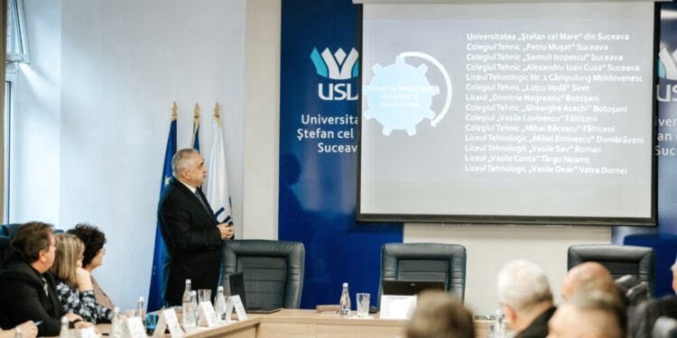 Licee, agenți economici și primării din județele Suceava, Neamț și Botoșani, în consorțiul inventat de Universitatea ”Ștefan cel Mare” pentru învățămîntul dual. Proiectul va asigura laboratoare, ateliere și 10.000 de burse