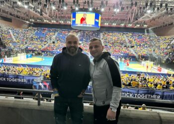 Antrenorii Iulian Andrei și Vasile Boca, în tribune, la finalele Campionatului Mondial de Handbal. Antrenorul principal, Petru Ghervan: Un campionat mondial sau un campionat european înseamnă o școală în sine, mai ales dacă ești aproape de evenimente