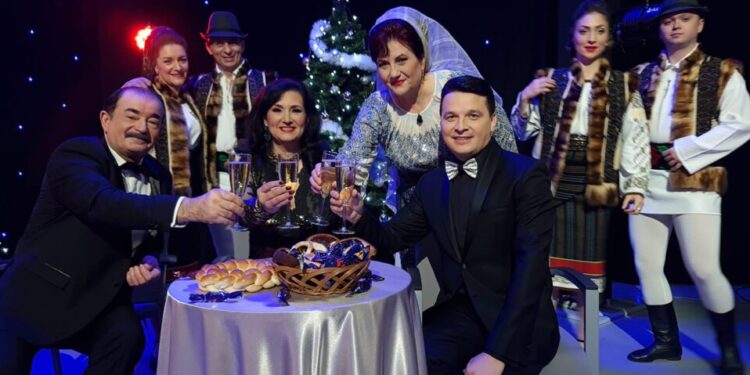 Ansamblul ”Ciprian Porumbescu” Suceava, 7 ore de filmare la TVR, pentru două ore și jumătate de program de Revelion