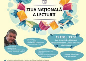 Biblioteca USV, expoziție de carte la Colegiul Național ”Mihai Eminescu”