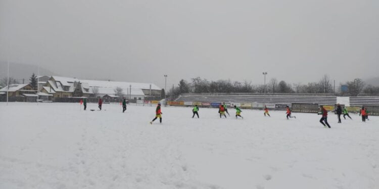 Foresta Suceava, cîte două antrenamente pe zi în cantonamentul de la Gura Humorului. Fotbaliștii fac pregătire pe terenul orașului pe care evoluează echipa de rugby și la sala de forță, iar recuperarea o fac la piscina din complexul ”Ariniș” (Foto)