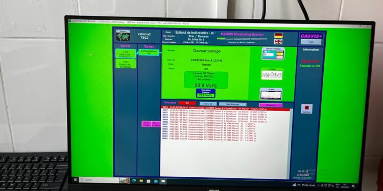 Spitalul Orășenesc Siret, un spital mai sigur. Au fost montate sisteme de detectare, semnalizare și alarmare la incendii și în cazul depășirii concentrației de oxigen