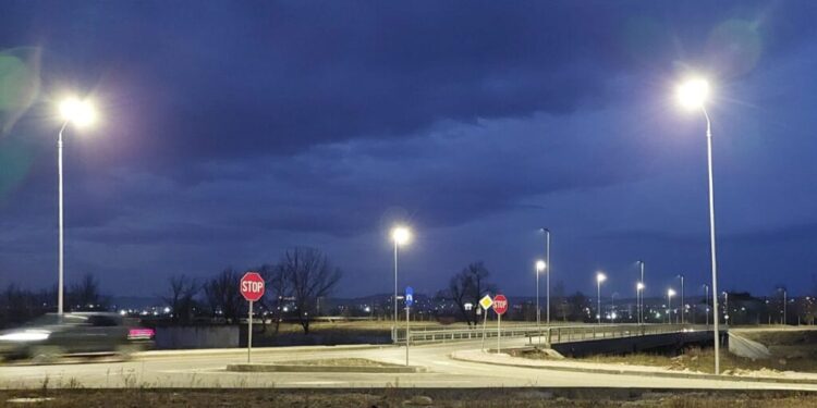 A fost dat în funcțiune iluminatul public pe Ruta Alternativă Suceava -Botoșani