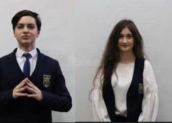 Maria Cristina Popa și Paul Burcă, elevi la Colegiul Național „Ștefan cel Mare” Suceava, premiul I la un important concurs de matematică și fizică