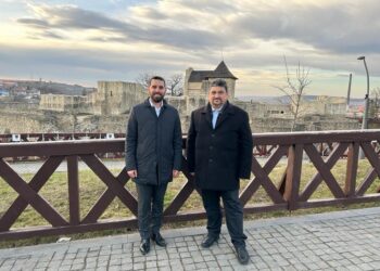 Principele Nicolae, vizite la Cetatea de Scaun a Sucevei și la Muzeul de Istorie