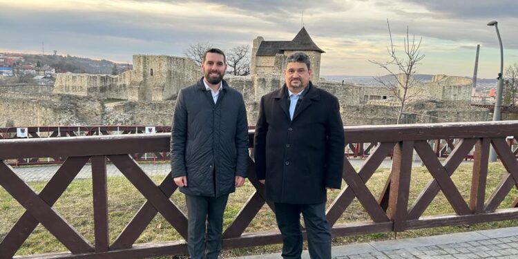 Principele Nicolae, vizite la Cetatea de Scaun a Sucevei și la Muzeul de Istorie