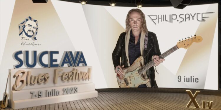 Festivalul de Blues ”Fani Adumitroaie”, la Suceava, între 7 și 9 iulie. Cap de afiș va fi Philip Sayce, un galez care trăiește în Canada