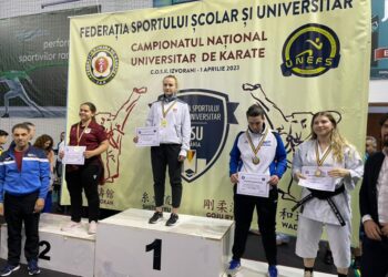 Studenta Iulia Rusu de la USV, locul I la Campionatul Național Universitar de Karate