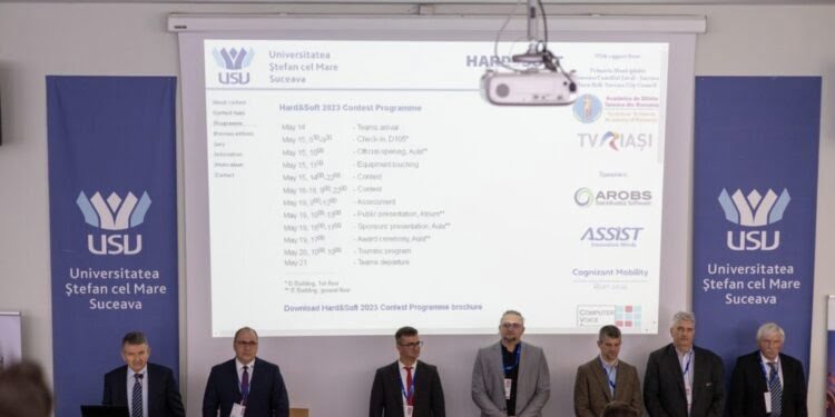 Construirea unui vehicul electric de dimensiuni reduse folosind elemente hardware impuse, proba de la ediția din acest an a concursului ”Hard&Soft”, găzduit de USV