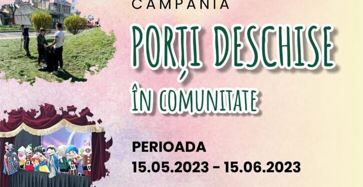 Între 29 și 31 mai, porțile rețelei de servicii pentru copii publice și private, deschise pentru public, voluntari, colaboratori, rude, colegi și prieteni