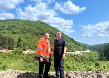 Gheorghe Flutur: Modernizarea drumului dinspre Mălini către Borca se va încheia anul viitor