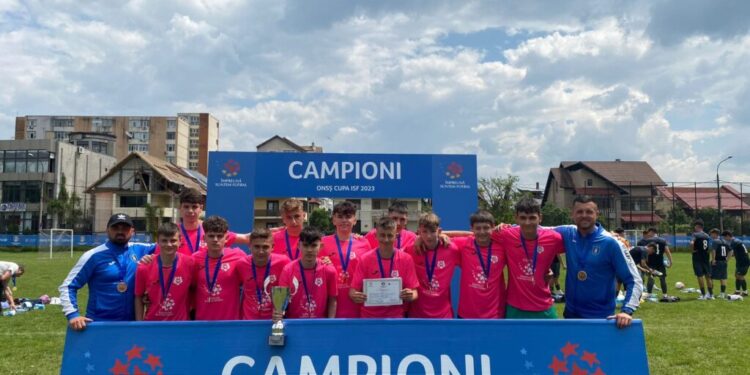 Echipa de fotbal sub 16 ani a LPS Suceava, bronz la Olimpiada Națională a Sportului Şcolar