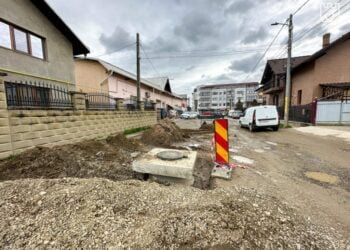 Covor asfaltic, trotuare și o nouă rețea de colectare a apelor pluviale pe strada Fagului