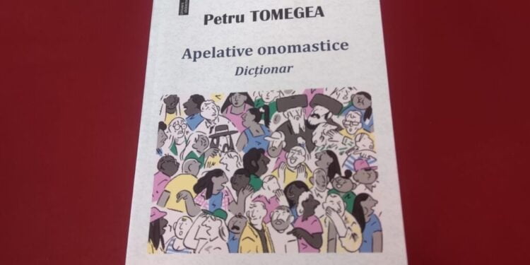 Profesorul Petru Tomegea, o nouă apariție editorială – ”Apelative onomastice – Dicționar”: Lucrarea este una științifică și se adresează în special lingviștilor și profesorilor de limba română, pentru că trebuie o minimă pregătire. Totuși, am folosit un limbaj și pentru cei care nu au o pregătire lingvistică. 300 de exemplare vor ajunge la școli