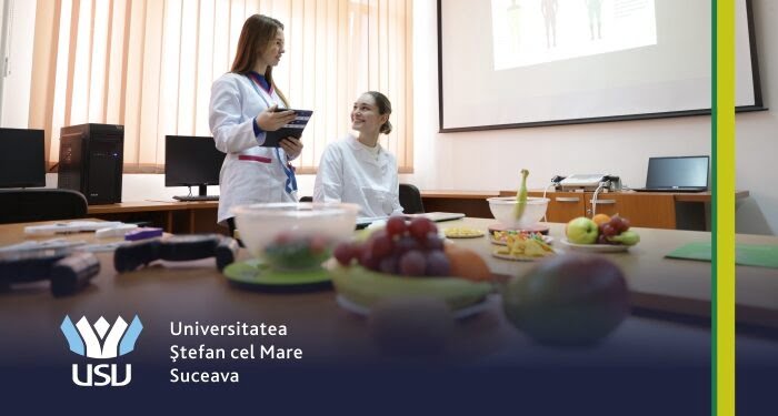 Acțiune de promovare a sănătății, în fața universității sucevene