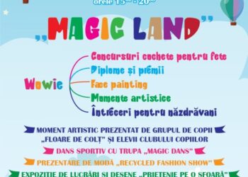Eveniment de 5 ore dedicat copiilor, în centrul municipiului Cîmpulung Moldovenesc