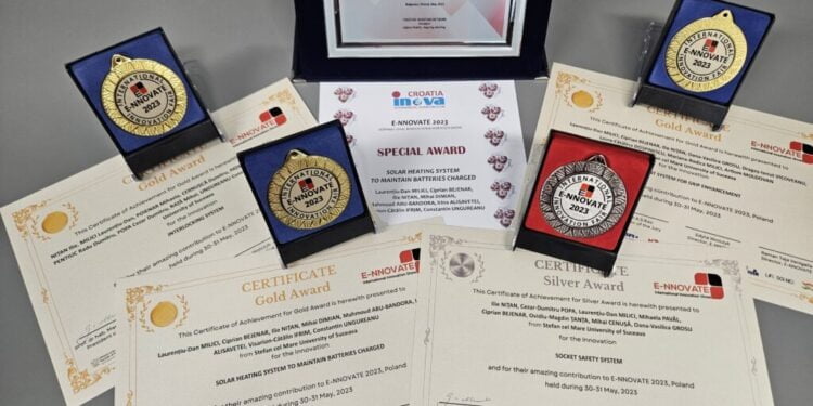 USV, un premiu special, trei medalii de aur și o medalie de argint la un eveniment internațional din Polonia dedicat inventicii și creativității