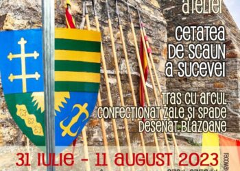 Atelier pentru confecționarea de replici ale spadelor, coifurilor și cămășilor cu zale, pentru copii cu vîrste între 8 și 15 ani