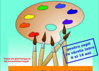 Trei ateliere de artă pentru copii, la Muzeul de Istorie. Taxa de participare este de 40 de lei