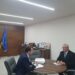 Primarul Lungu, vizite la la patru ministere și la o companie. La Ministerul Energiei a vorbit cu ministrul Sebastian Burduja despre proiectele vizînd construirea parcului fotovoltaic și reabilitarea rețelelor termice
