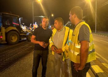 A început reabilitarea bulevardului principal al Sucevei și de la intrarea dinspre Fălticeni. Se lucrează tot noaptea