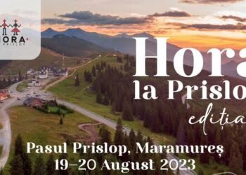 Gheorghe Flutur și Nicolae Ciucă, la ”Hora de la Prislop”