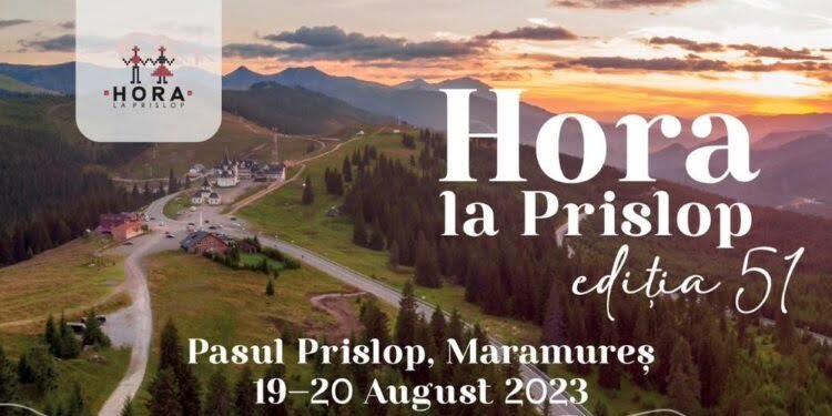 Gheorghe Flutur și Nicolae Ciucă, la ”Hora de la Prislop”