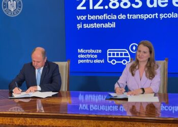 Contract pentru achiziția a 26 de microbuze electrice școlare pentru unități de învățămînt din județul Suceava