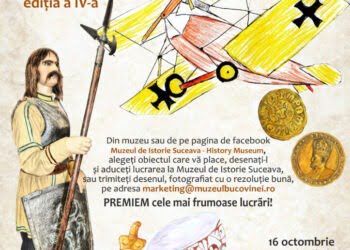 Atelier de creativitate pentru persoane cu vîrste între 8 și 18 ani, la Muzeul de Istorie din Suceava