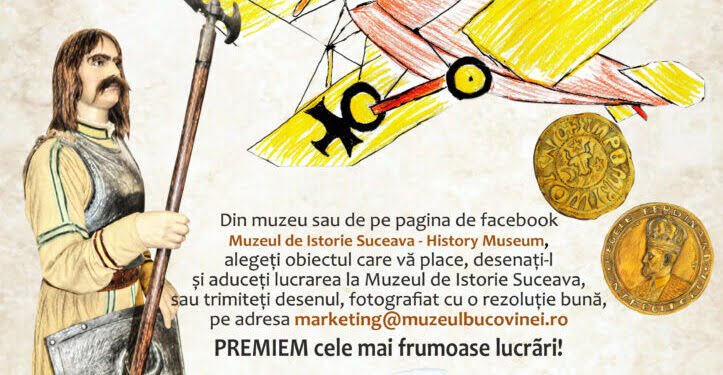 Atelier de creativitate pentru persoane cu vîrste între 8 și 18 ani, la Muzeul de Istorie din Suceava