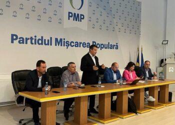 Președintele PMP Suceava, Marian Andronache, la București, la formarea alianței PMP-USR-Forța Dreptei