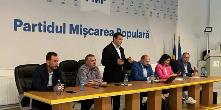 Președintele PMP Suceava, Marian Andronache, la București, la formarea alianței PMP-USR-Forța Dreptei