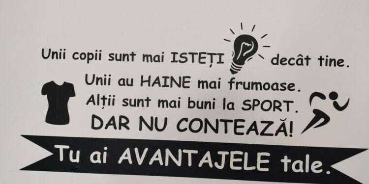 Un mesaj care ar trebui afișat la toate școlile sucevene