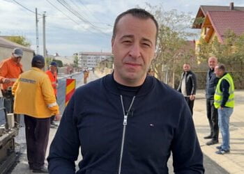 Modernizarea străzii Fagului merge destul de greu